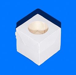 Упаковка с ложементом ForGenika MUF 1 PRO I Window White (25 шт./уп., 250 шт./кор.)