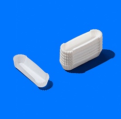 Капсула бумажная овал CAPSULE OV White 40*105*25 мм G (1000 шт./уп., 4000 шт./кор.)