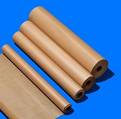 Бумага с двухсторонней силиконизацией в ролике ForGenika BAKE Kraft 38*50 м L (14 рол./кор.)