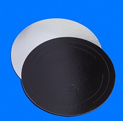 Подложка ForGenika BASE 3,2 Black/Silver D 300 мм S (20 шт./уп.)